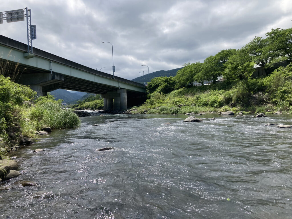 箱根早川_魚道下流